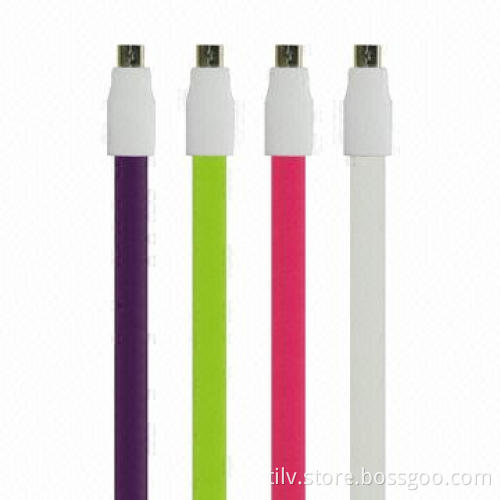 New Style Flat Magnet Data USB Cable for iPhone 5s/7 Colors